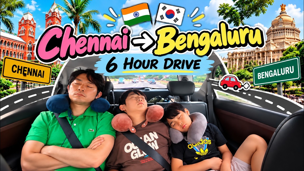 🚗🇮🇳 Chennai &rarr; Bengaluru, Taking on the 6-Hour Drive!