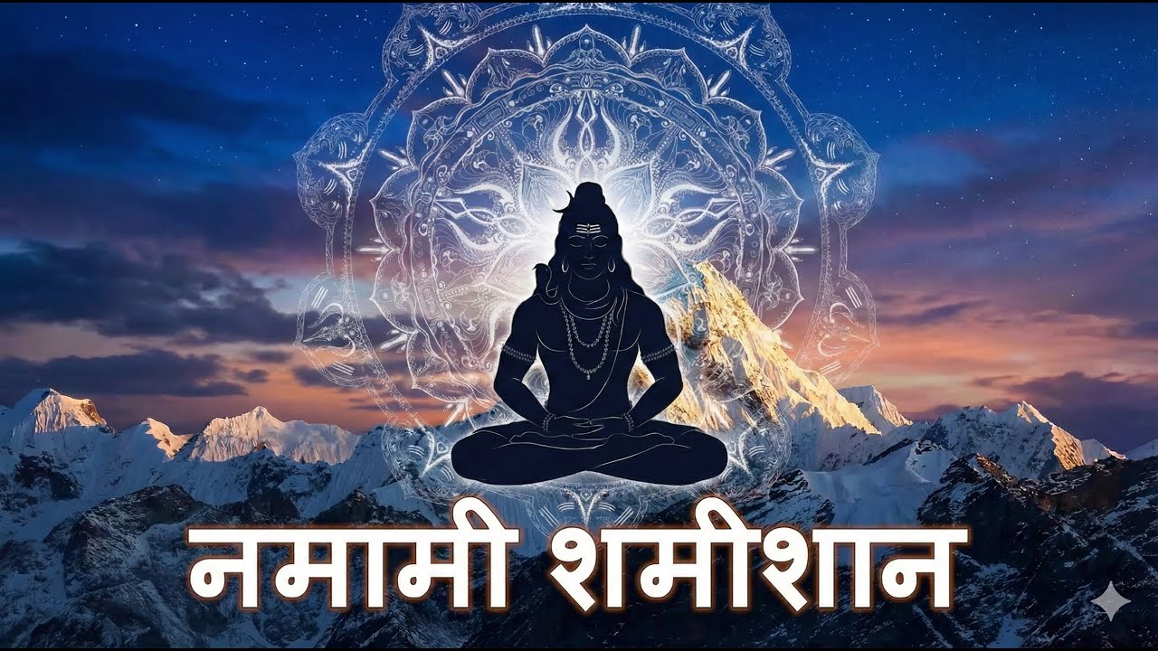 शिव रुद्राष्टकम् | नमामीशमीशान निर्वाणरूपम् | Peaceful Sanskrit Shiva Bhajan | Om Namah Shivaya