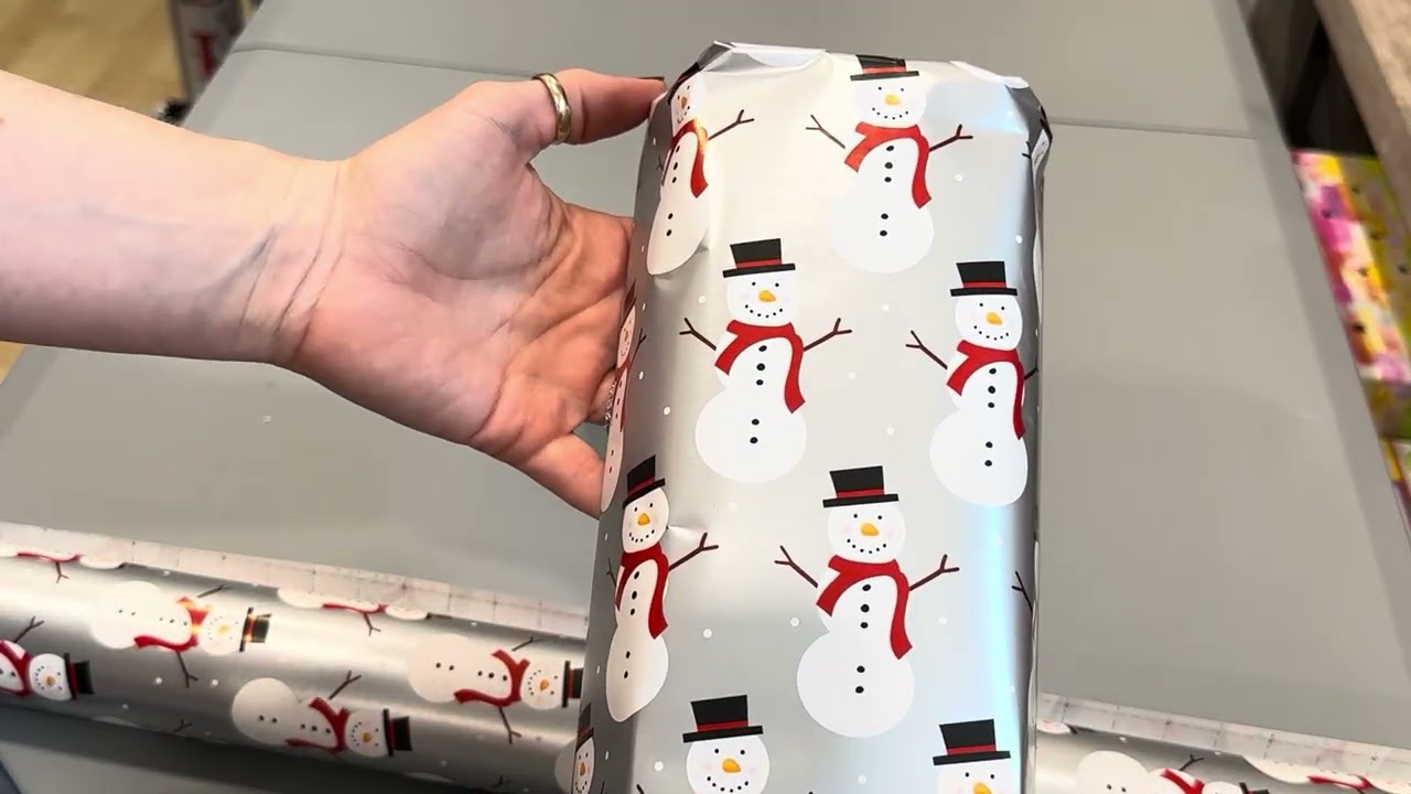 Christmas Wrapping ASMR