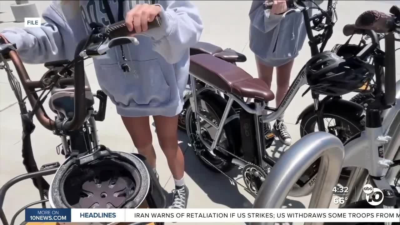 Oceanside PD pushing for potential changes to have new e-bike enforcement