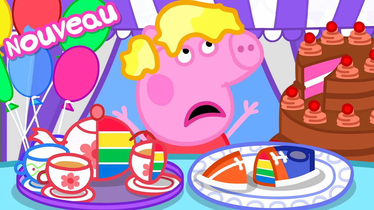 Les histoires de Peppa Pig | Les Gâteaux Surprises | Épisodes de Peppa Pig