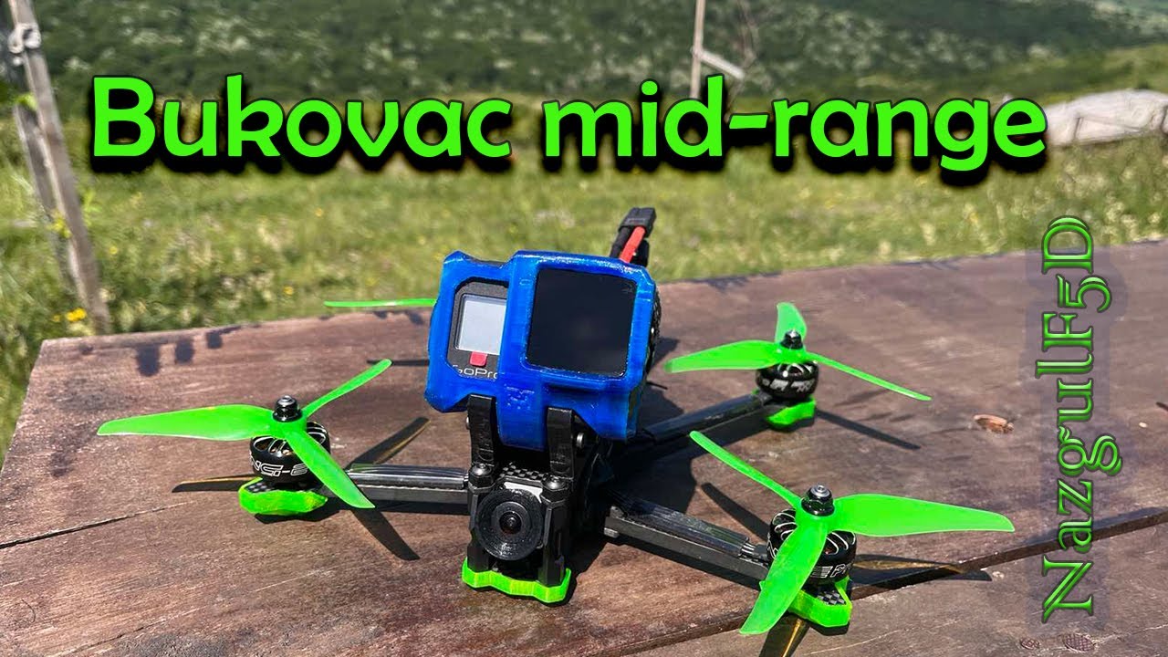 Mid range Nazgul F5D - 1.6km #Bukovac