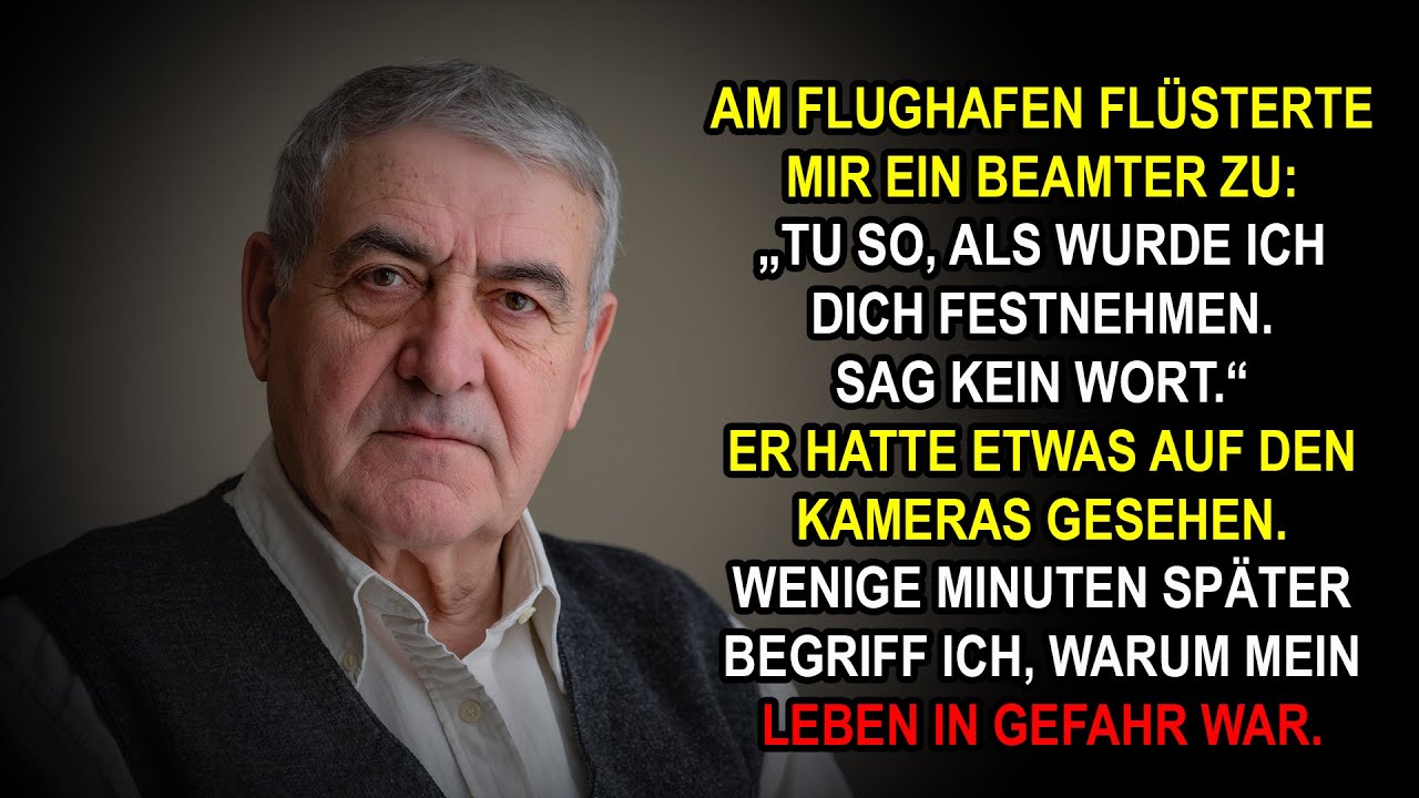 Ein Beamter rettete mir das Leben und flüsterte: „Sei still und tu, was ich sage!“