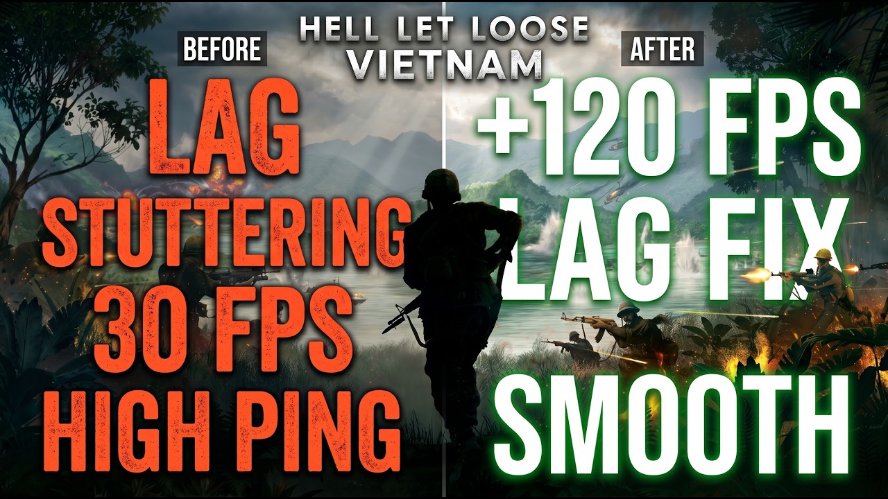 Hell Let Loose Vietnam - BEST Settings to FIX Lag, Stutter & BOOST FPS 📈 (Ultimate 2026 Guide)