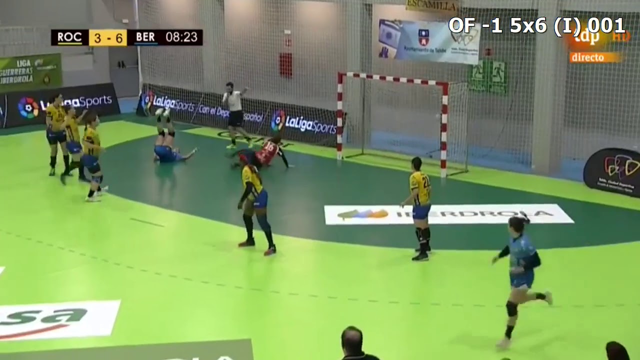 Handball Inferiority atac  Ataque en Inferioridad balonmano