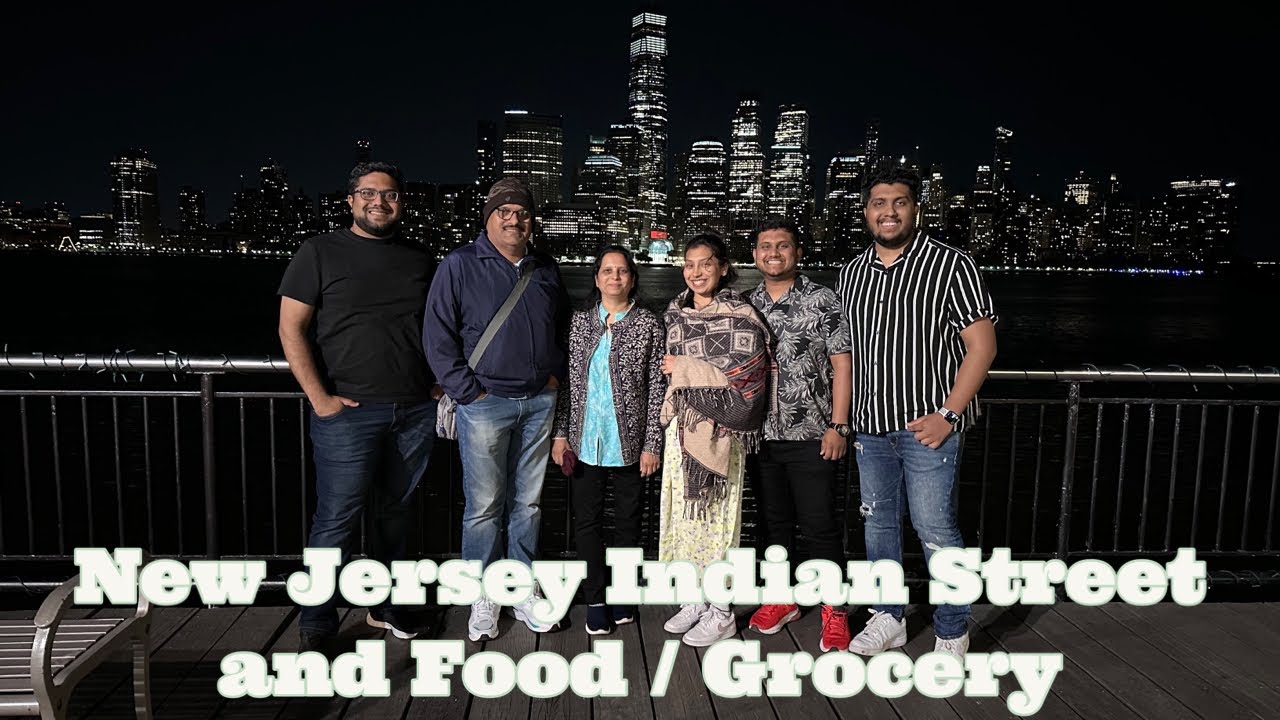 New Jersey Indian Street, Food and Grocery | Hindi | #vlog
