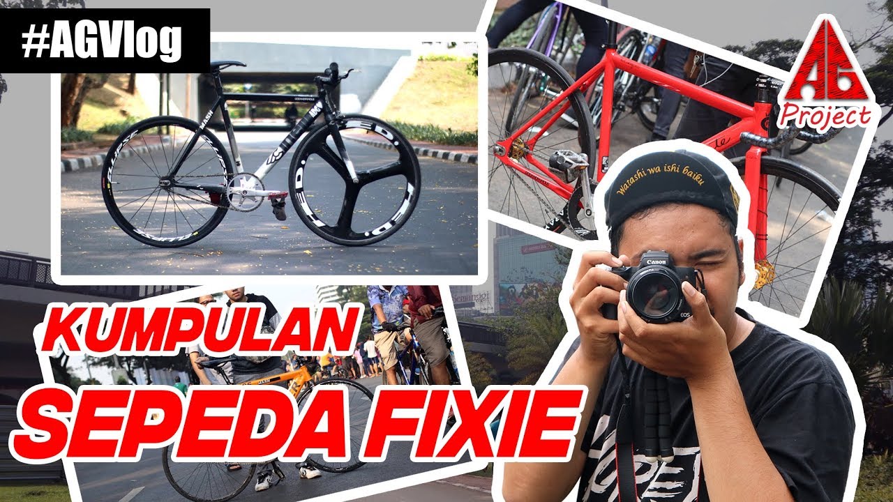 Hunting Foto Sepeda Fixie - #AGVLOG