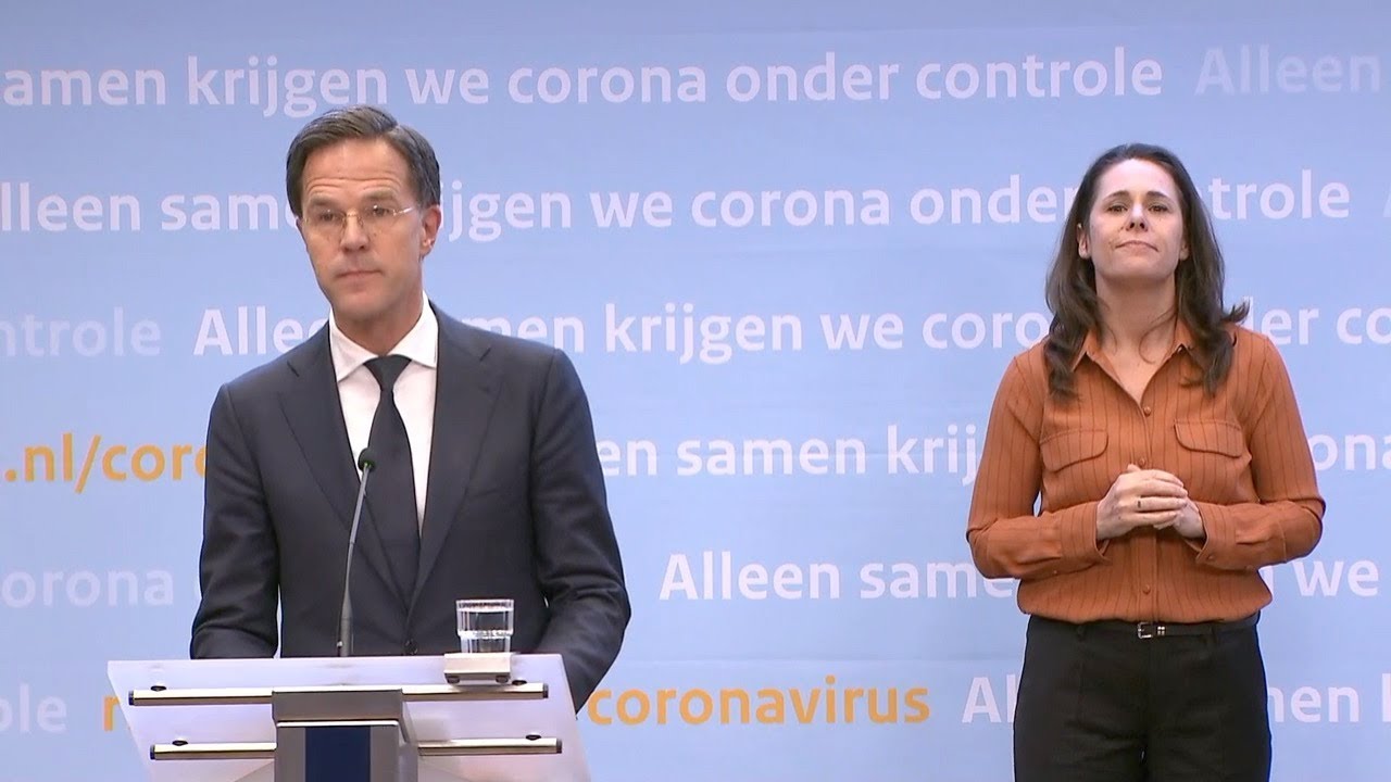 31 maart 2020: Integrale persconferentie in het kader van corona