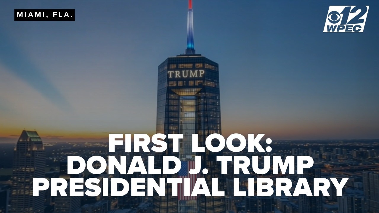 First look: Renderings unveil Donald J. Trump Presidential Library in Miami