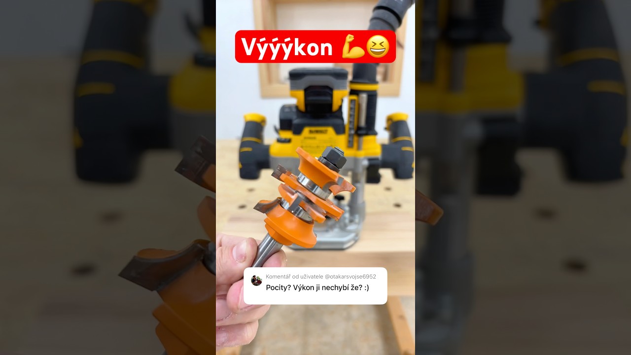 DeWALT DCW620H2 - Power 💪 #woodworking #wood #dilna #dewalt