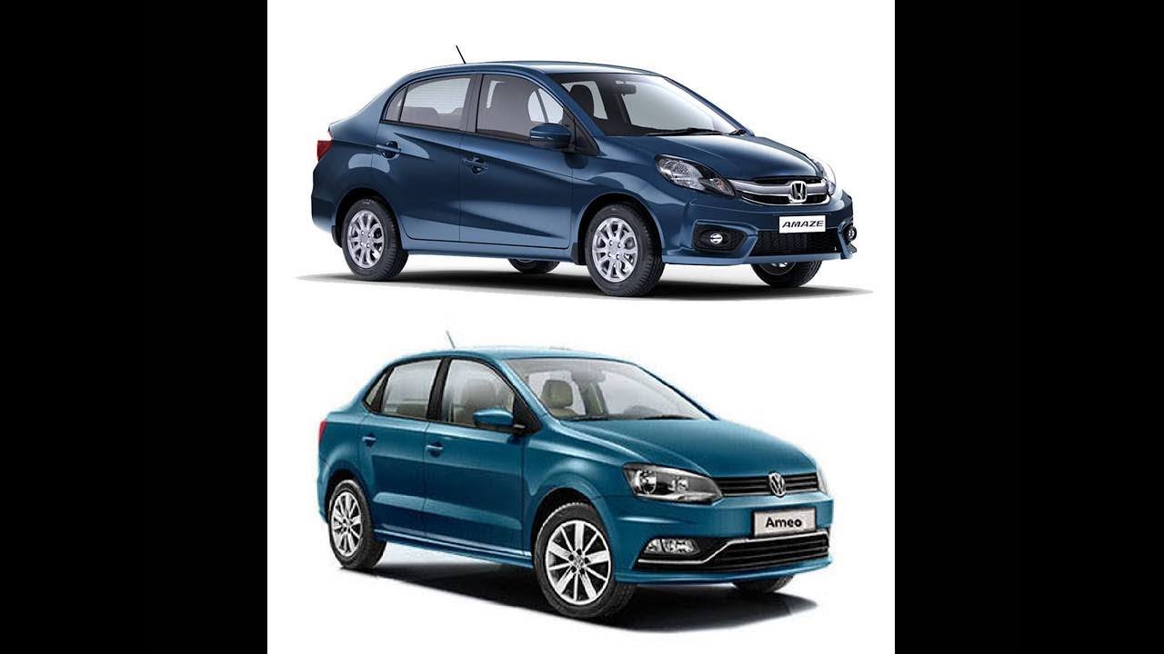 Honda Amaze vs Volkswagen Ameo : Which is Better?