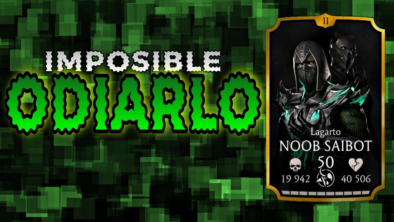 ESTE NOOB SAIBOT PARECE DIAMANTE POR LO POTENTE QUE ESTÁ - Mortal Kombat Mobile - Rhyel