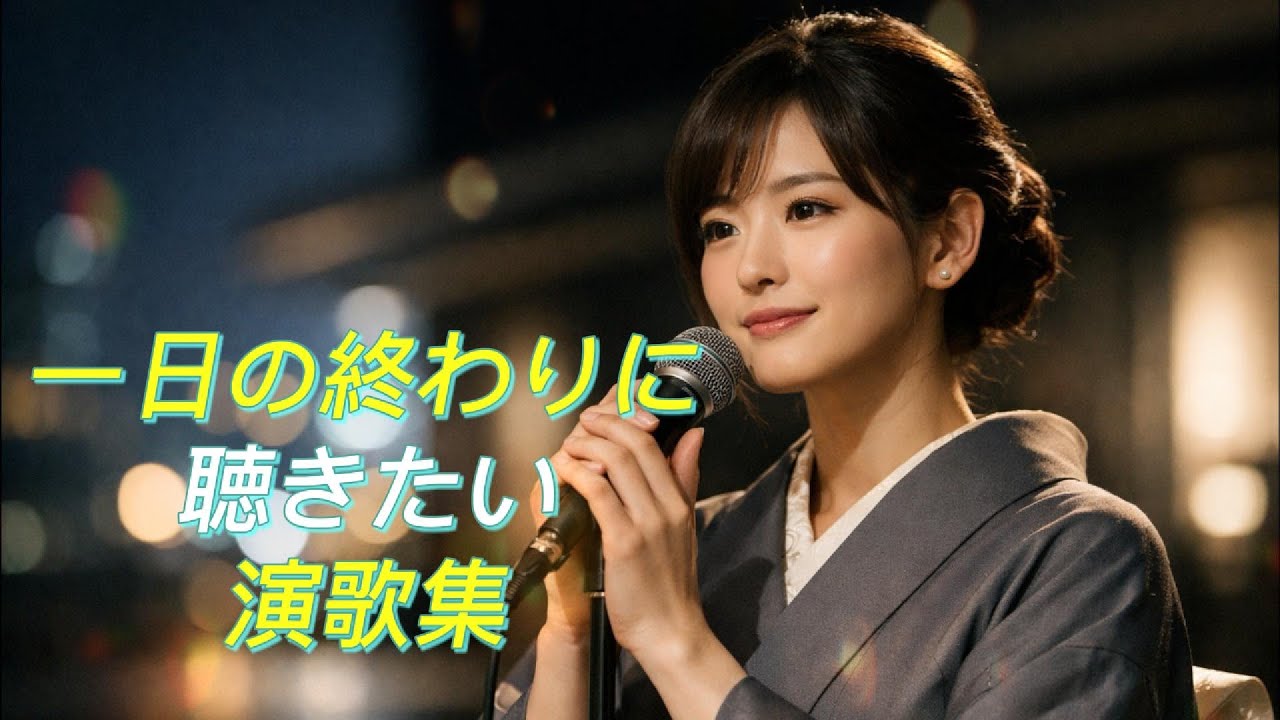 眠る前に聴く、心が落ち着く演歌集[演歌の響き]