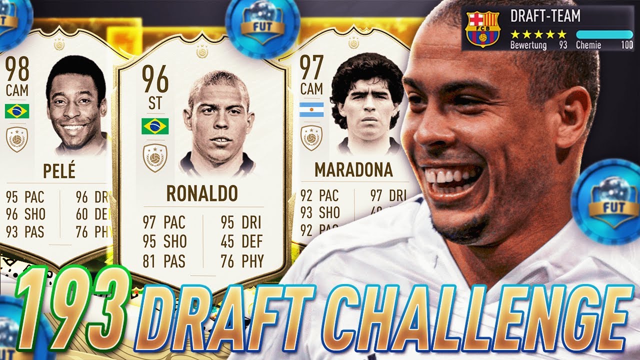 FIFA 20: 193 PRIME ICON FUT DRAFT CHALLENGE! MEIN BESTES FUT DRAFT IN FIFA 20! (german)