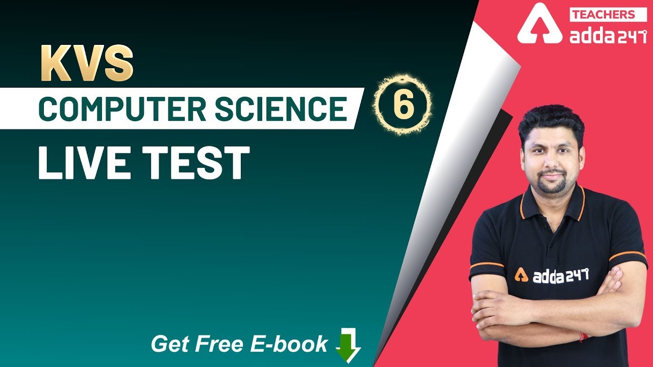 KVS 2020 | Computer | KVS (Live Test 6) | Teachers Adda
