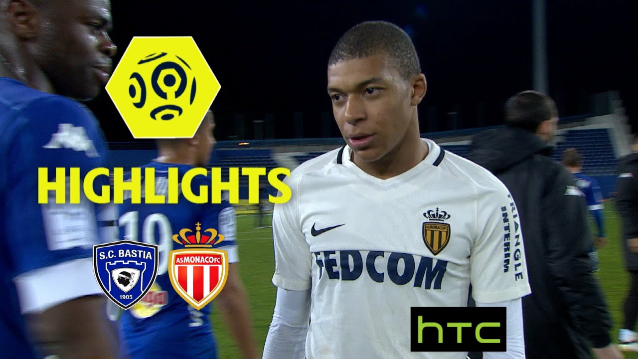 SC Bastia - AS Monaco (1-1) - Highlights - (SCB - ASM) / 2016-17