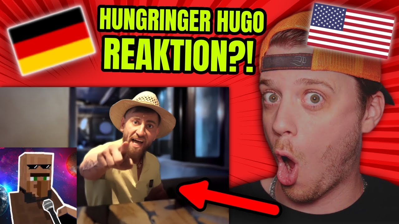American Reacts to WEIL ICH MICH KONTROLLIERE (Hungringer Hugo)