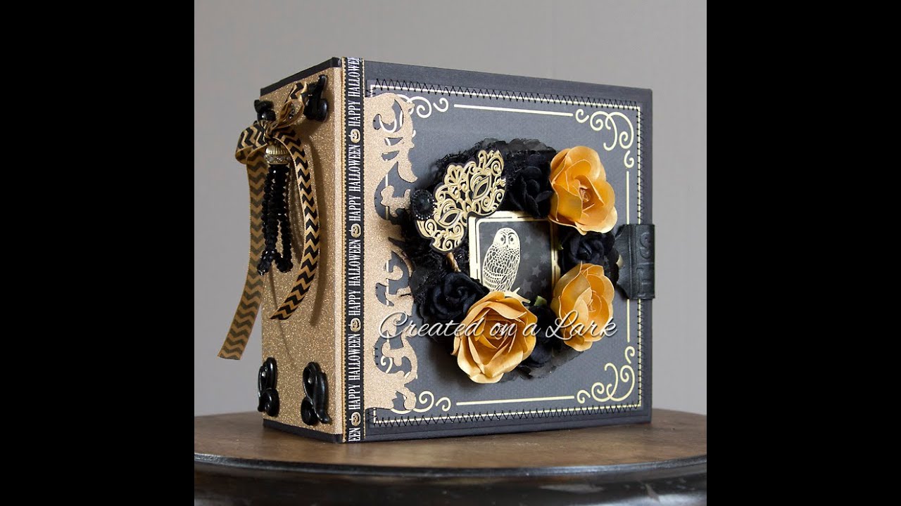 *SOLD* Halloween 6x6 Mini Album