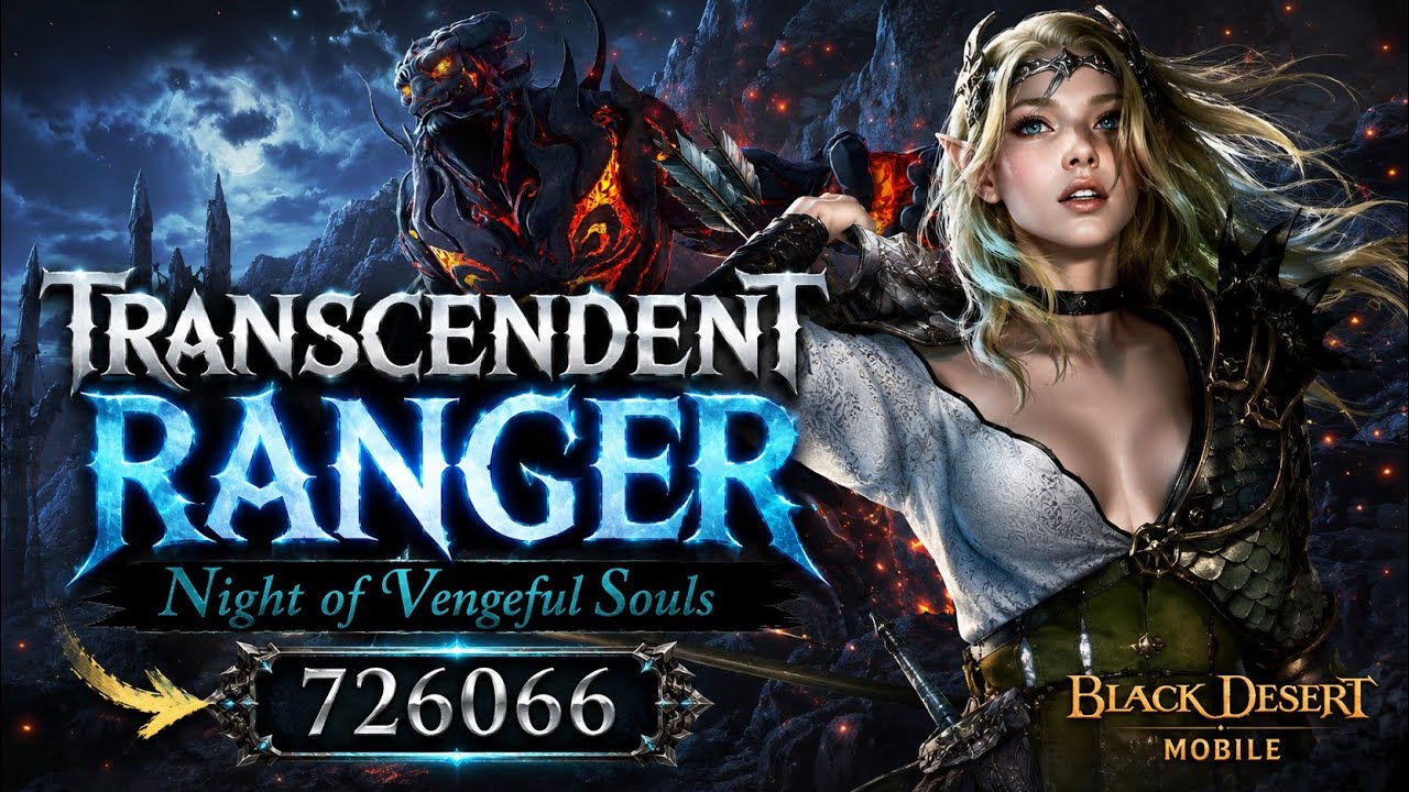 🔥 726K NOVS SCORE! Transcendent Ranger DESTROYS Everything | Black Desert Mobile