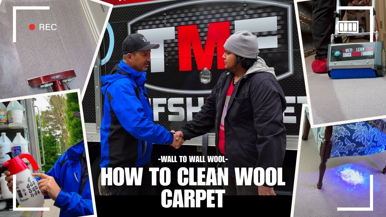 Wall to Wall Wool Carpet Cleaning Training Full Course