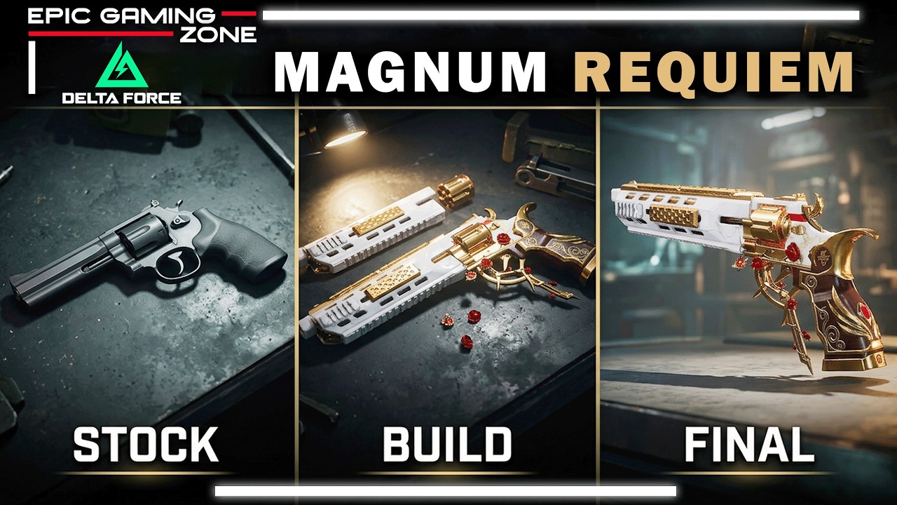 Delta Force | 1 นัดแตก! แต่ง Revolver ให้เป็น Magnum Requiem ด้วยความเบียวล้วนๆ | EGZ