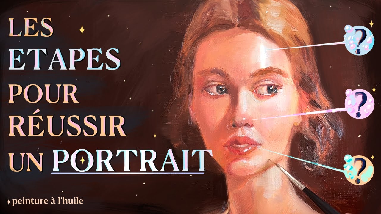 Peindre un Portrait : Toutes Les &Eacute;tapes N&eacute;cessaires!