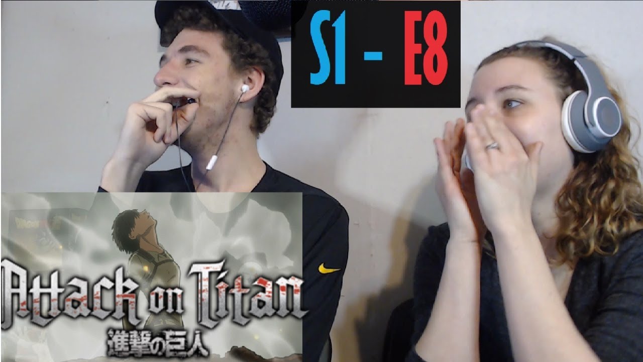 My Sister and I React to Attack on Titan S1 - E8