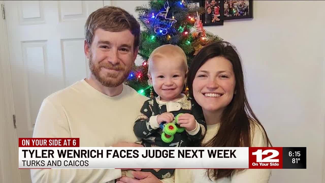 ‘I just really want him home’: Tyler Wenrich’s wife speaks ahead of court hearing next week
