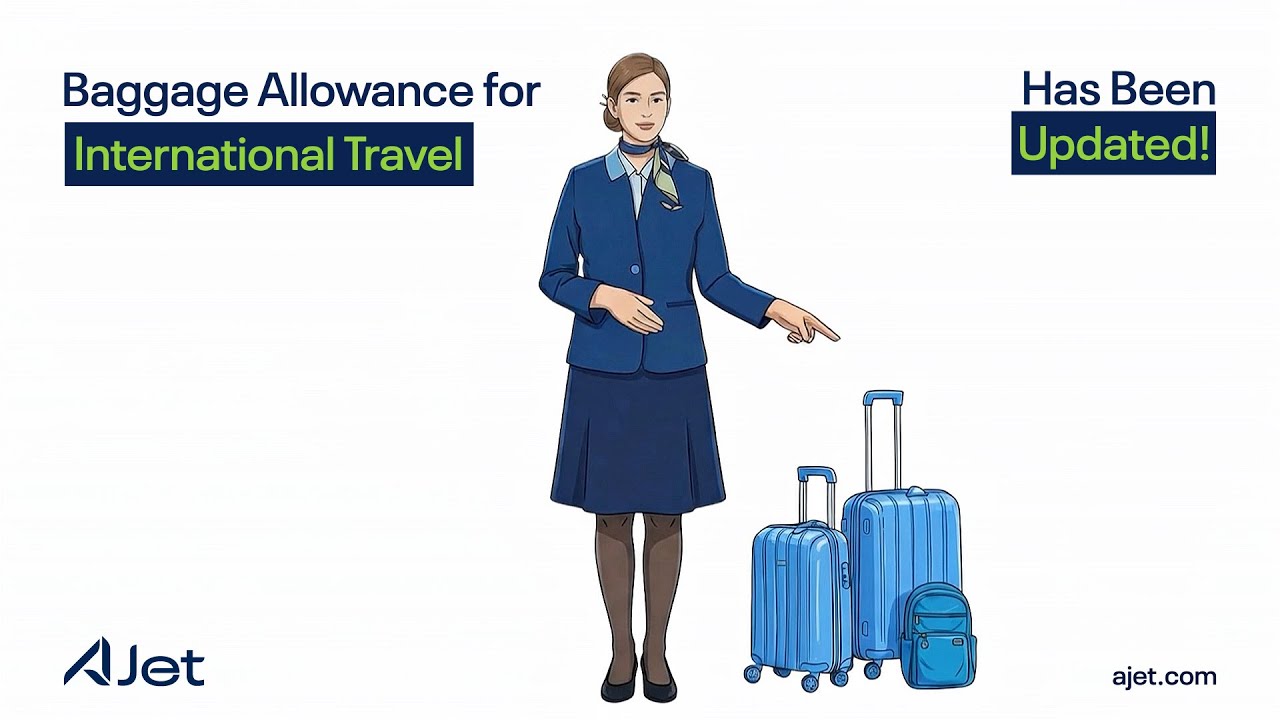 ✈️ Your Baggage Allowance for International Flights Has Been Updated! 🧰🧳