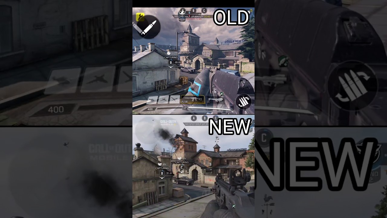 Season 4 Remastered Standoff Map OLD vs New in COD Mobile | Call of Duty Mobile