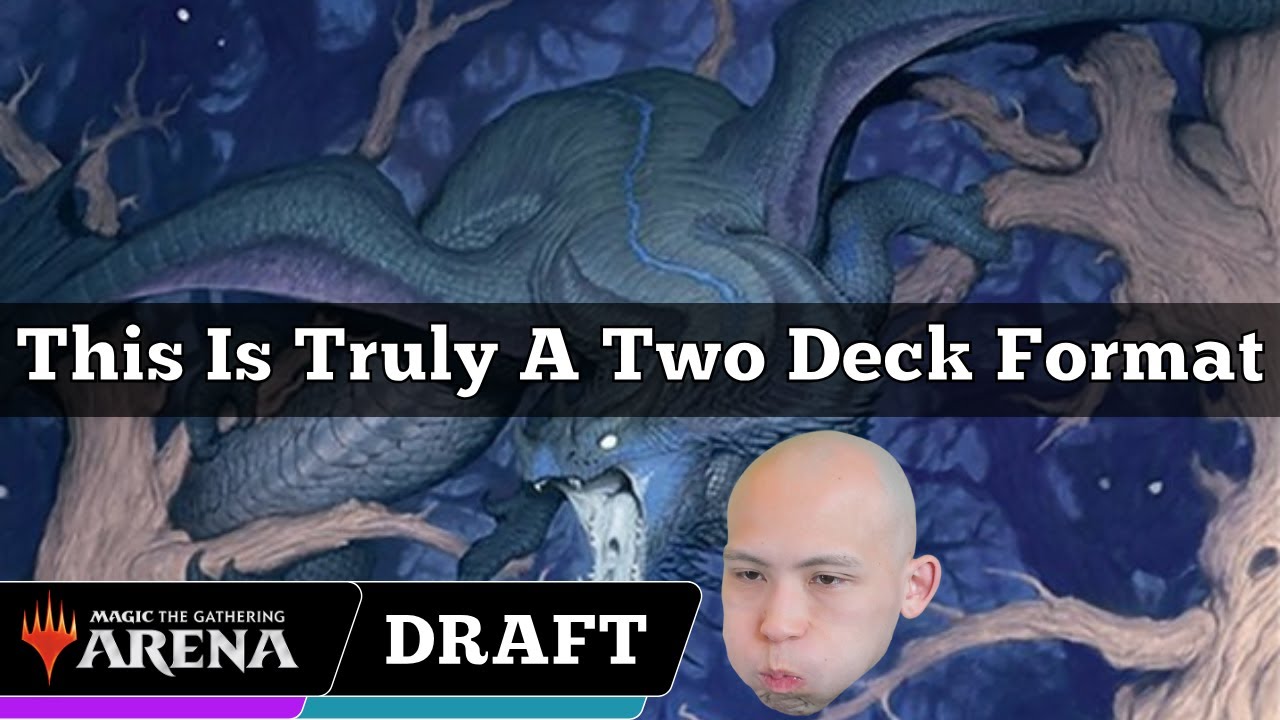 This Is Truly A Two Deck Format | Tarkir: Dragonstorm Draft | MTG Arena