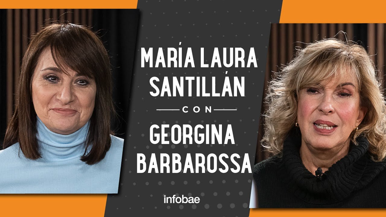 Georgina Barbarossa con María Laura Santillán: 