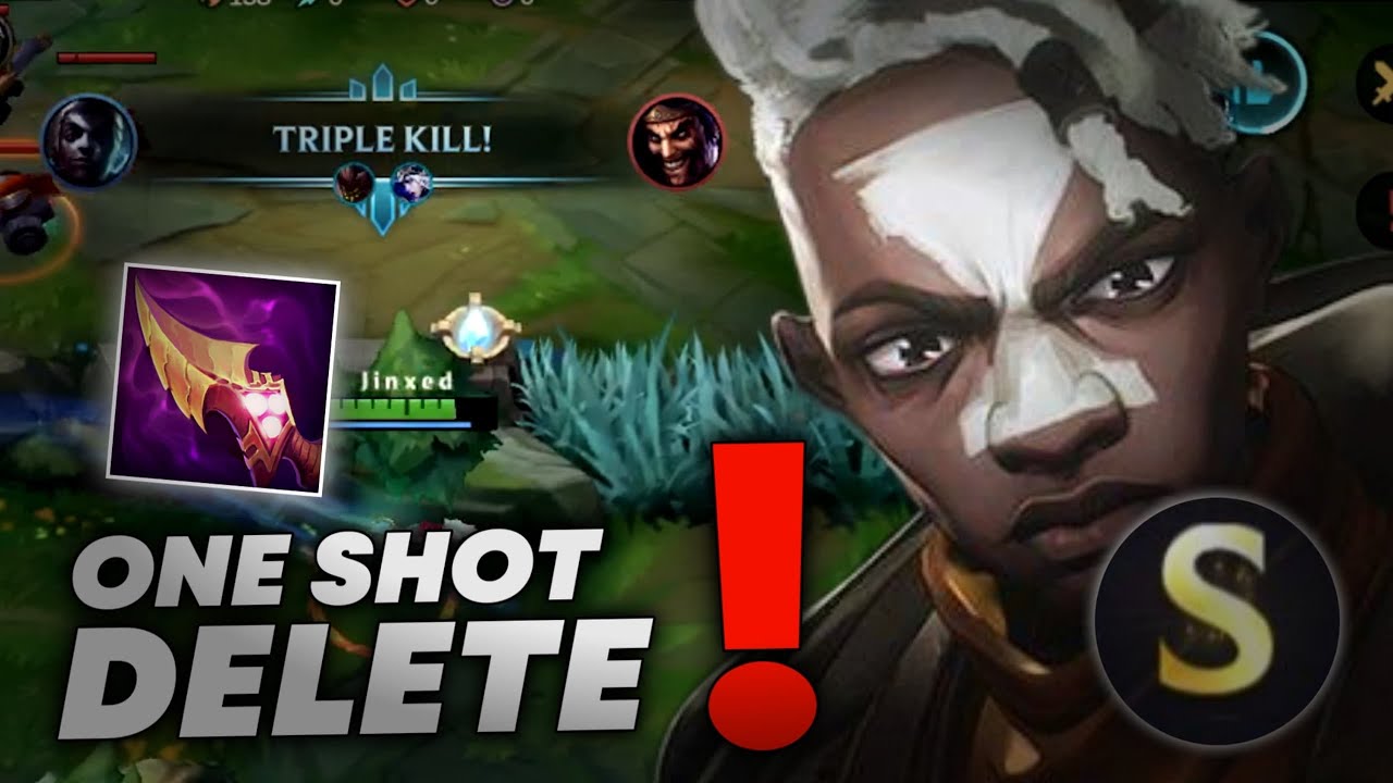 EKKO WILD RIFT | IS JUNGLE OP NOW ?? ONE SHOT DELETE BUILD