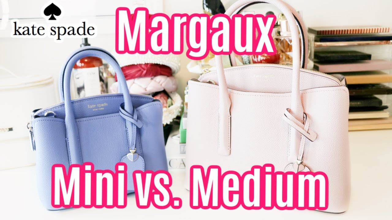 Мини-сумочка Margaux от Kate Spade против средней сумочки Margaux | Сравнение мини- и средней сум...