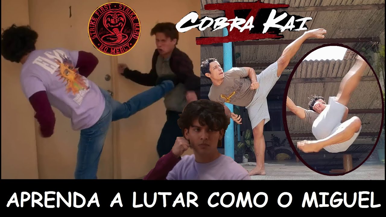 APRENDA A LUTAR IGUAL O MIGUEL - COBRA KAI 5