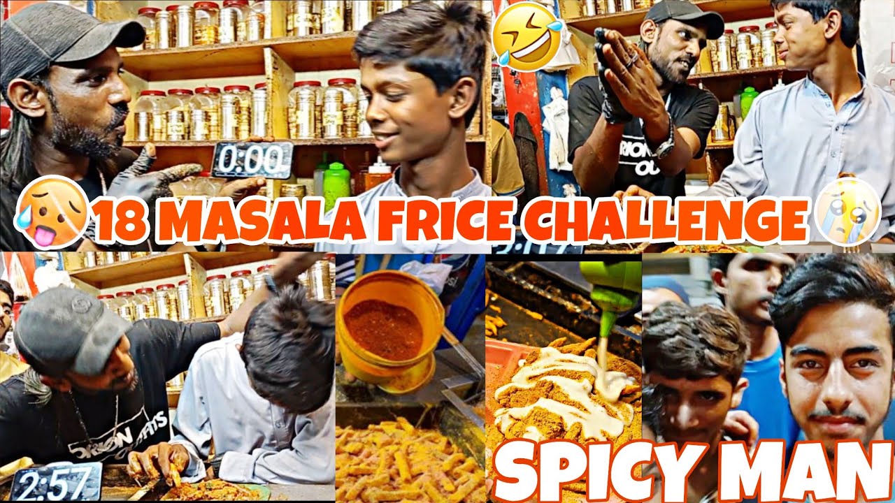 HMT Fries Challenge 🌶️ | Mere Dost Ne Bhi Kiya Challenge 😱🔥 | Reaction Dekho!