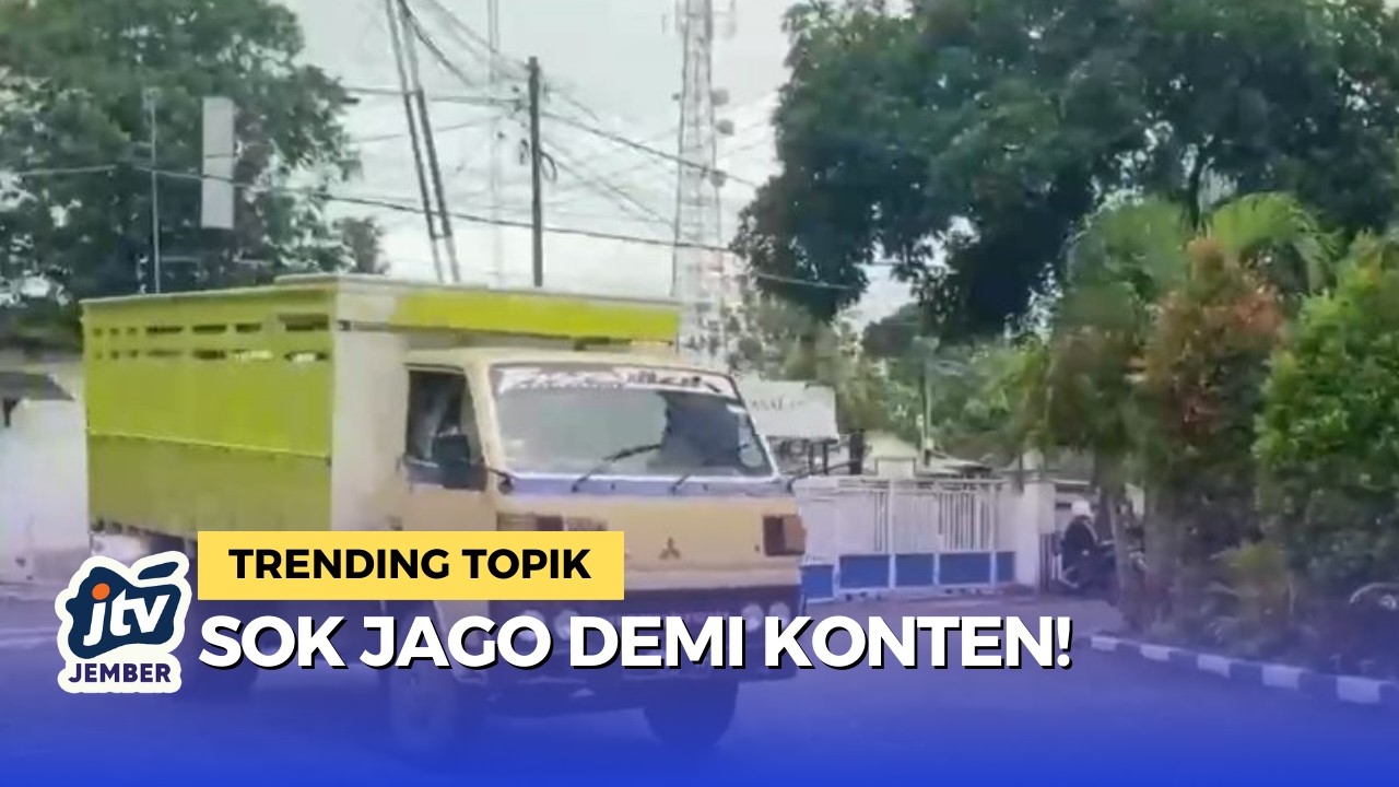 VIRAL! Sopir Truk Oleng Akhirnya Diciduk Polisi