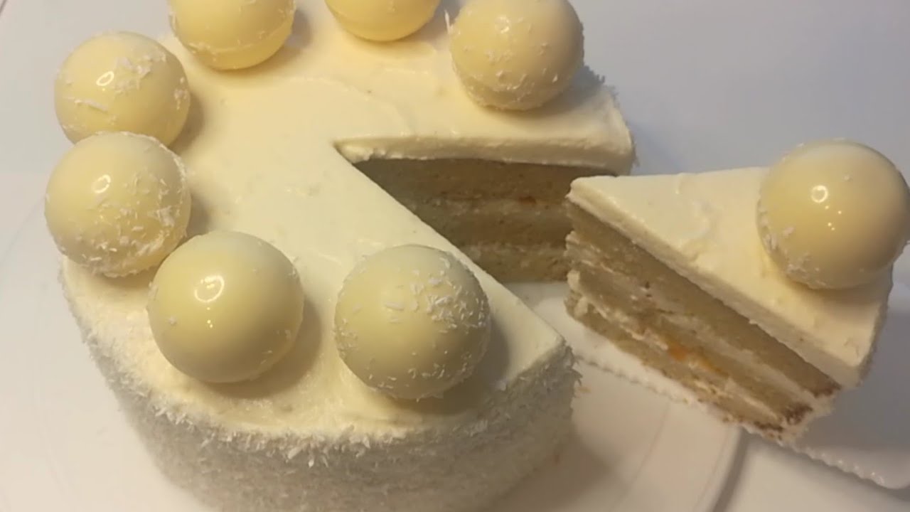 Layer cake raffaello , sans gluten et sans lactose, un délice !!