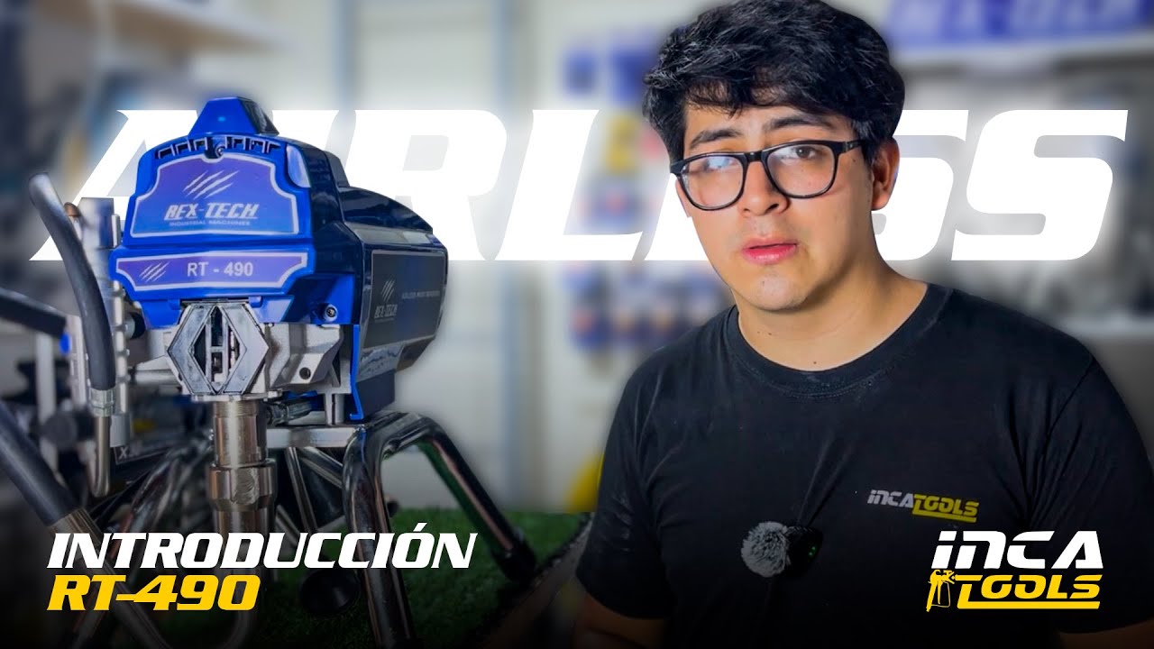Equipo airless RT490 | Introducción | IncaTools