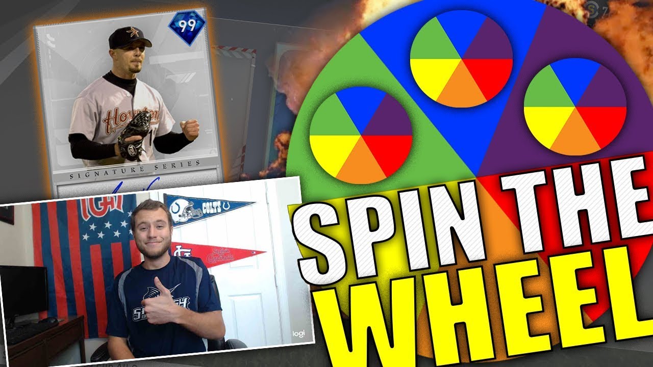 BREAKING THE WHEEL! SPIN THE WHEEL OF MLB PLAYERS #5 MLB THE SHOW 19 SQUAD BUILDER