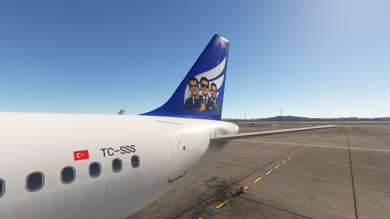 Airbus A321 gecesi | FsLabs A21N PW ve Fenix A321 güncellemesi | Trabzon - Bağdat