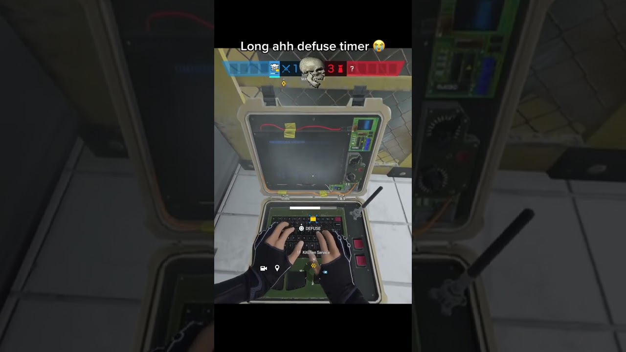 LONG AHH BOMB DEFUSE TIMER | RAINBOW SIX SIEGE #rainbowsixsiege #rainbowsixclips #r6