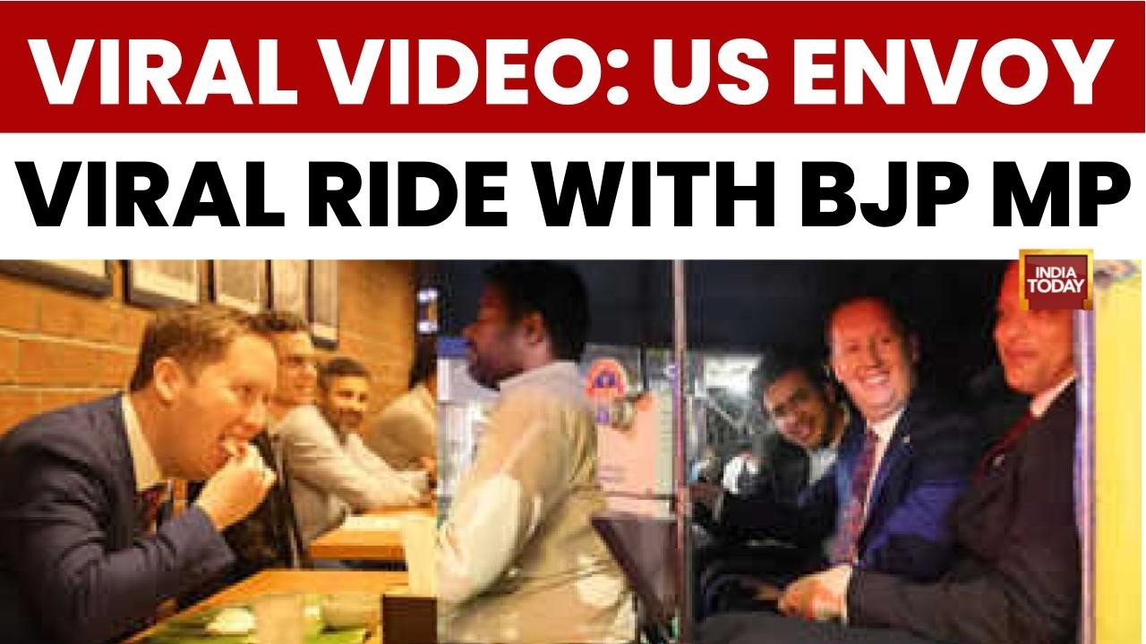 Tejasvi Surya Hosts US Ambassador Sergio Gore for Late-Night Auto Ride and Masala Dosa in Bengaluru