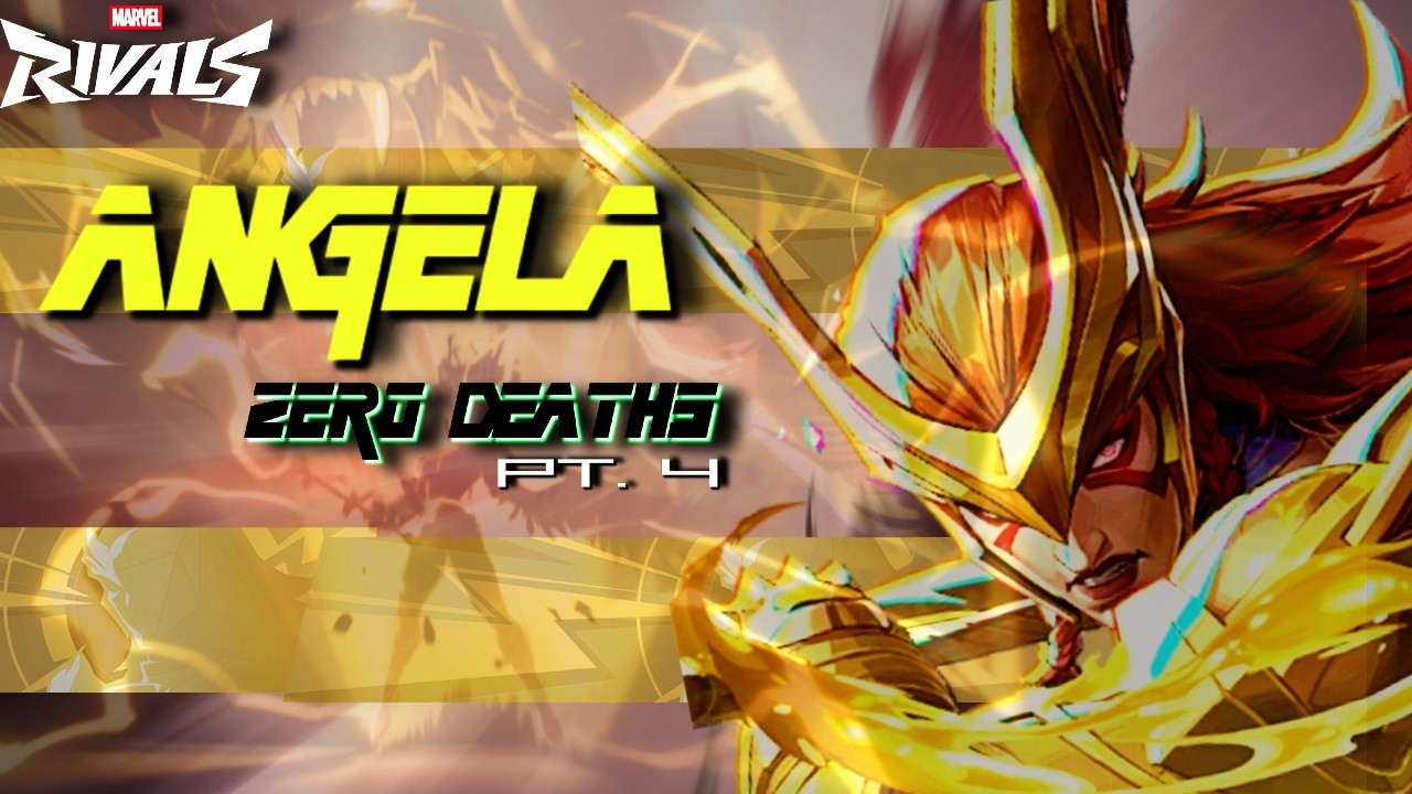 CAN'T BE KILLED! 🚫 Angela Zero Deaths Challenge Part 4 | Marvel Rivals 🏹💀 #marvelrivals