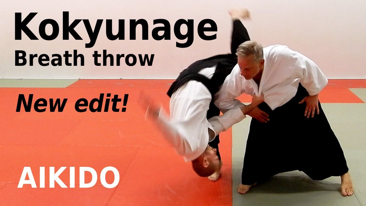 Aikido technique KOKYUNAGE against some grab and strike attacks, by Stefan Stenudd