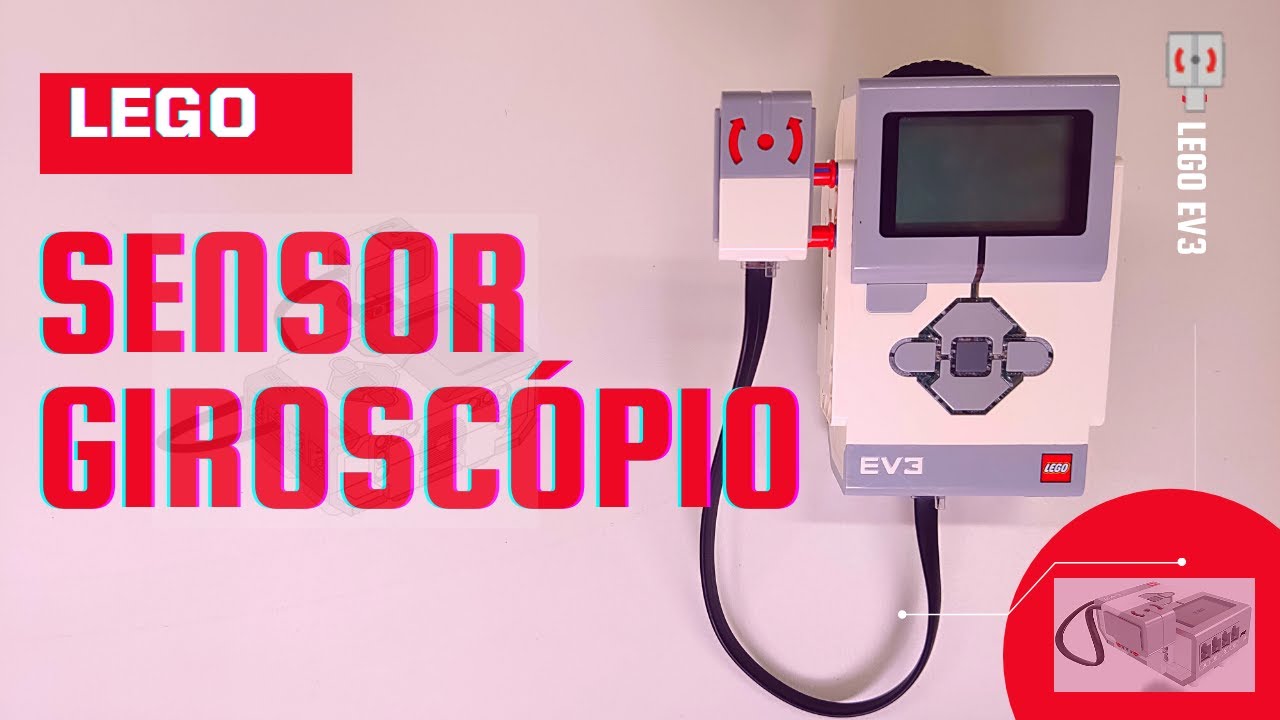 Como funciona o giroscópio no Lego EV3