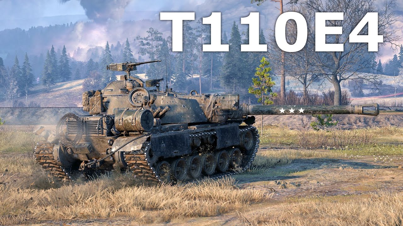World of Tanks T110E4 - 4 Kills 10,3K Damage