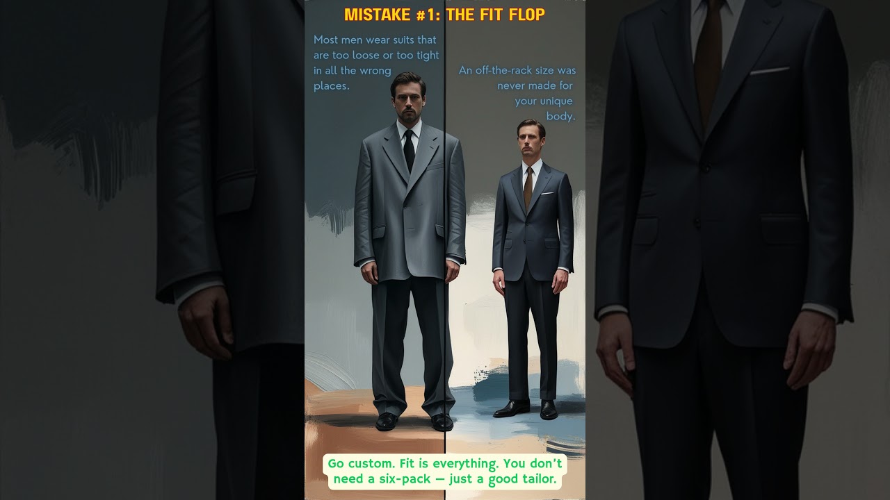 3 Suit Mistakes Most Men Make &ndash; And How to Fix Them #mensfashion #fitmatters #suits