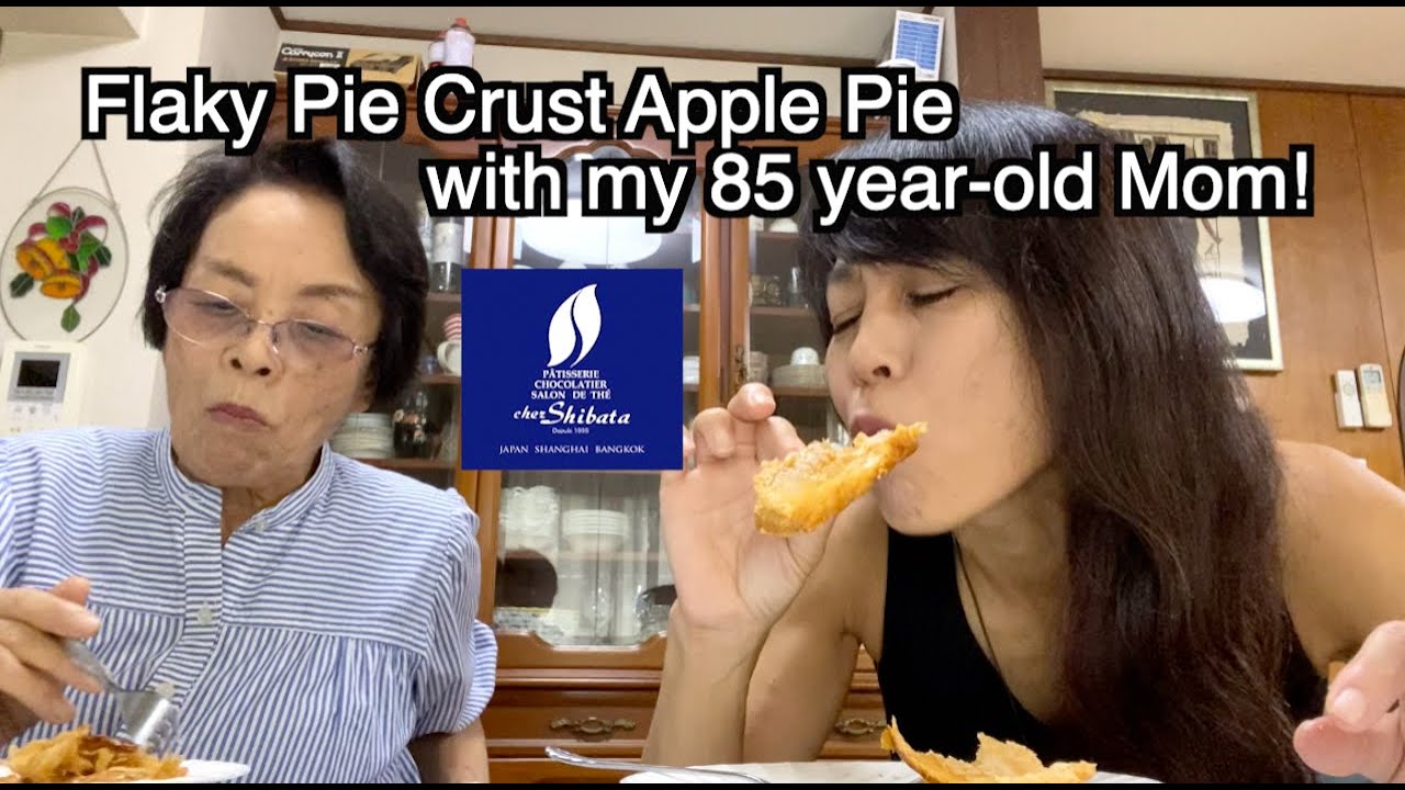 APQ 🍎#15 - Flaky Pie Crust Apple Pie with my 85 year-old Mom