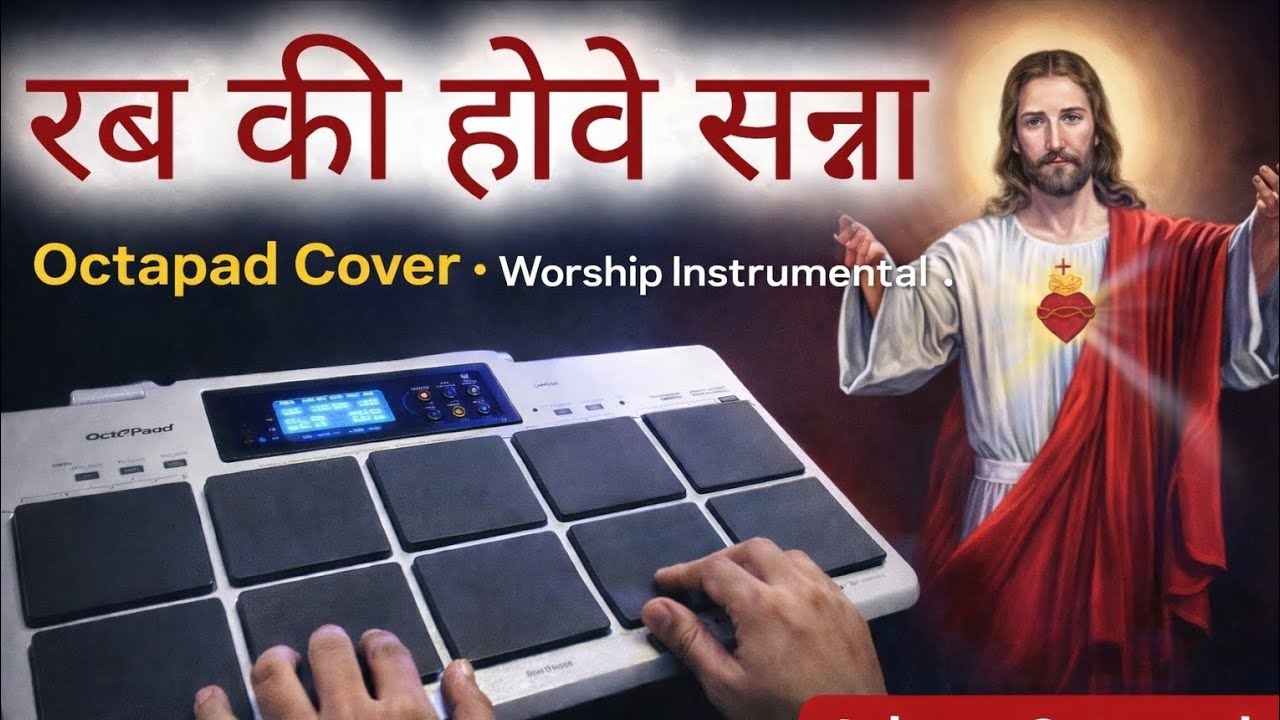 Rab Ki Howe Sana | Jesus Song | Octapad Cover | Worship Instrumental | Praise Jesus
